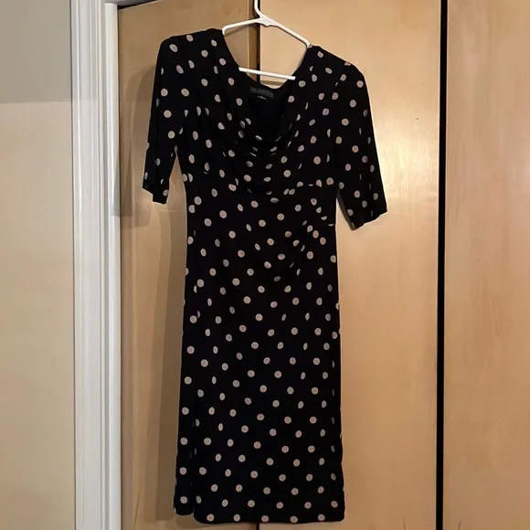 connected apparel Dresses Connected Apparel Navy Blue And